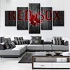 Image of Boston Red Sox Team Wall Art Canvas Decor - CozyArtDecor