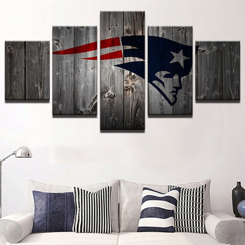 New England Patriots Team Wall Art Canvas Decor - CozyArtDecor