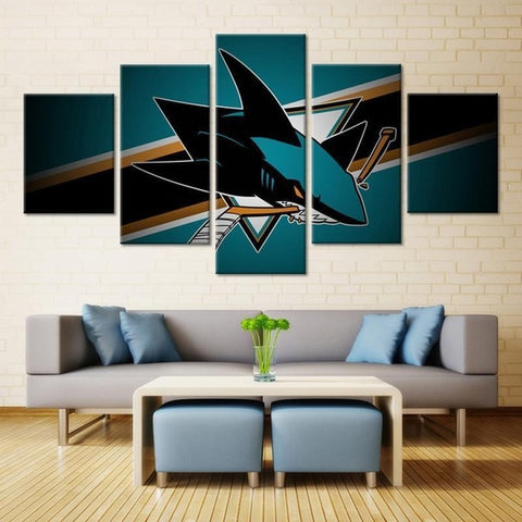 San Jose Sharks Sports Wall Art Decor - CozyArtDecor