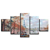 Image of Paris Eiffel Tower Bridge Wall Decor - CozyArtDecor