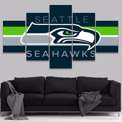 Seattle Seahawks Sports Wall Art Canvas Decor - CozyArtDecor