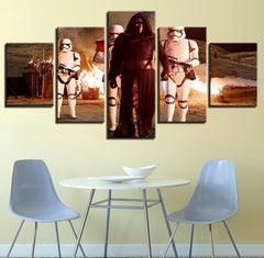 Star Wars Vader Boba Fett Wall Art Decor Canvas Print - CozyArtDecor
