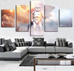 Star Wars Stormtrooper Wall Art Decor Canvas Print - CozyArtDecor
