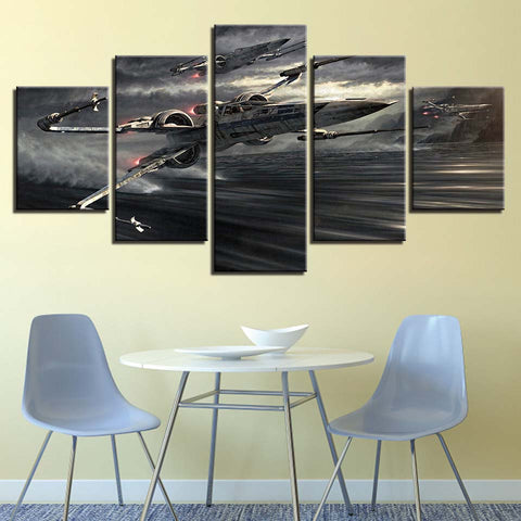 Star Wars X Wing Wall Art Canvas print Decor - CozyArtDecor