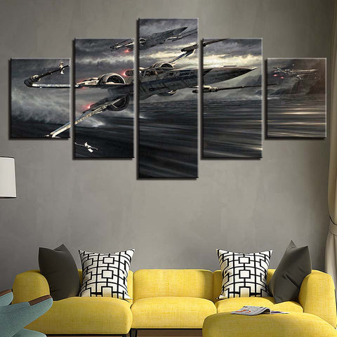 Star Wars X Wing Wall Art Canvas print Decor - CozyArtDecor