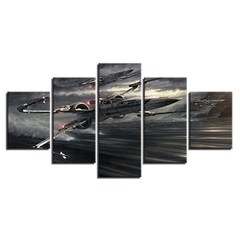 Star Wars X Wing Wall Art Canvas print Decor - CozyArtDecor