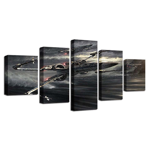 Star Wars X Wing Wall Art Canvas print Decor - CozyArtDecor