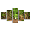 Image of Green Tree Forest Natural Landscape Wall Decor Art - CozyArtDecor