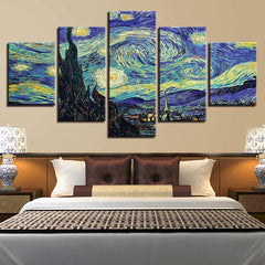 Starry Night Wall Art Decor Canvas Prints