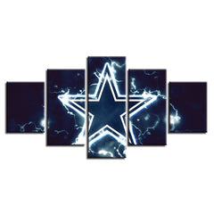 Dallas Cowboys Sports Wall Art Canvas Decor - CozyArtDecor