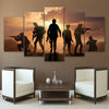 Image of Patriotic US Military Battlefield Soldier Wall Decor Art - CozyArtDecor