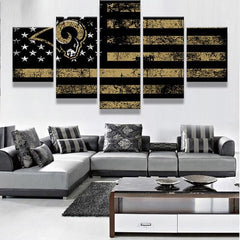 Los Angeles Rams Sports American Wall Art Decor