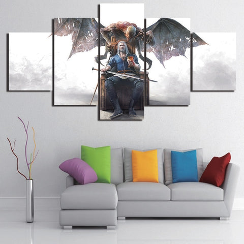 The Witcher Wild Hunt Wall Art Decor - CozyArtDecor