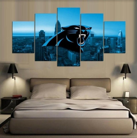 Carolina Panthers Sports Decor Wall Art Print - CozyArtDecor